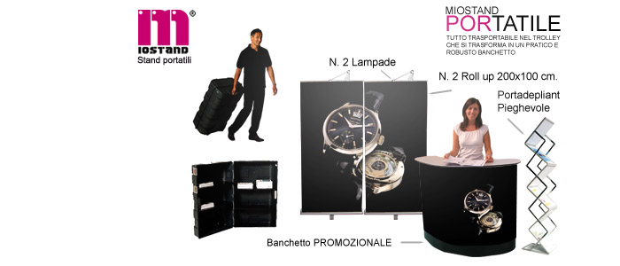 offerta stand portatili