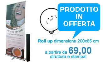 Roll up -pulsante