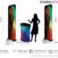 Fabric Stand - lo stand portatile composto da wide totem e wide desk