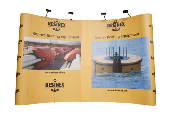 Pop up stand 3x2 Curvo - immagine 5
