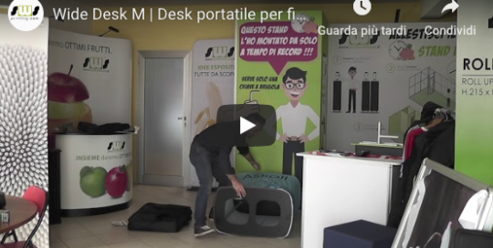 Wide desk M | Video tutorial