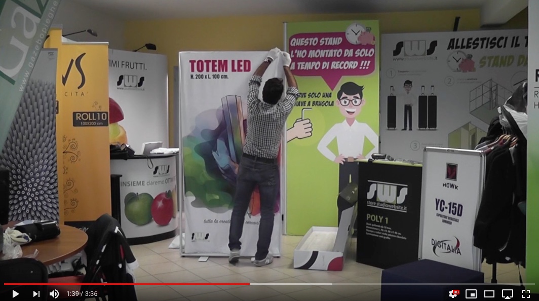 video-totem-led Video tutorial - Totem retroilluminato LED