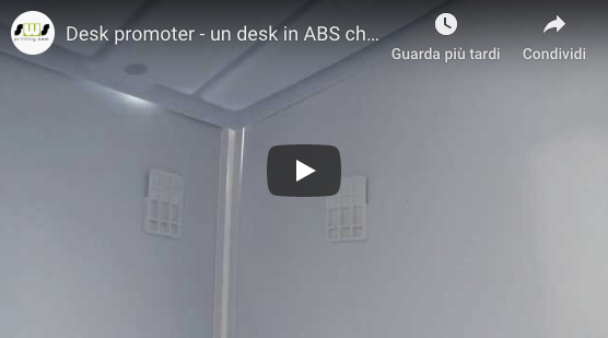 Video tutorial – Desk promoter Desk promozionali - Modello desk promoter