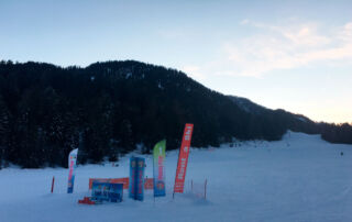 bandiere pubblicitarie dobbiaco piste da sci