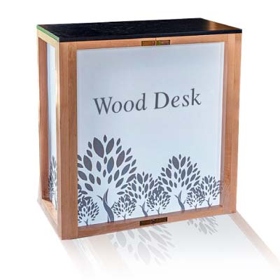 Wood desk - banchetto in legno