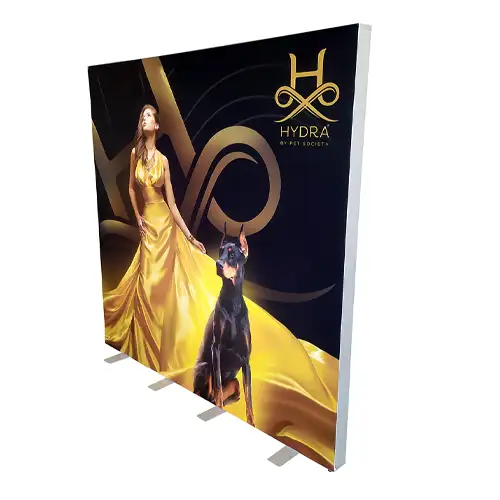 Totem LED 200x200 cm con stampa in tessuto BACKLITE 275 gr