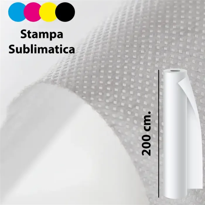 Stampa tessuto TNT - Altezza 200 cm.