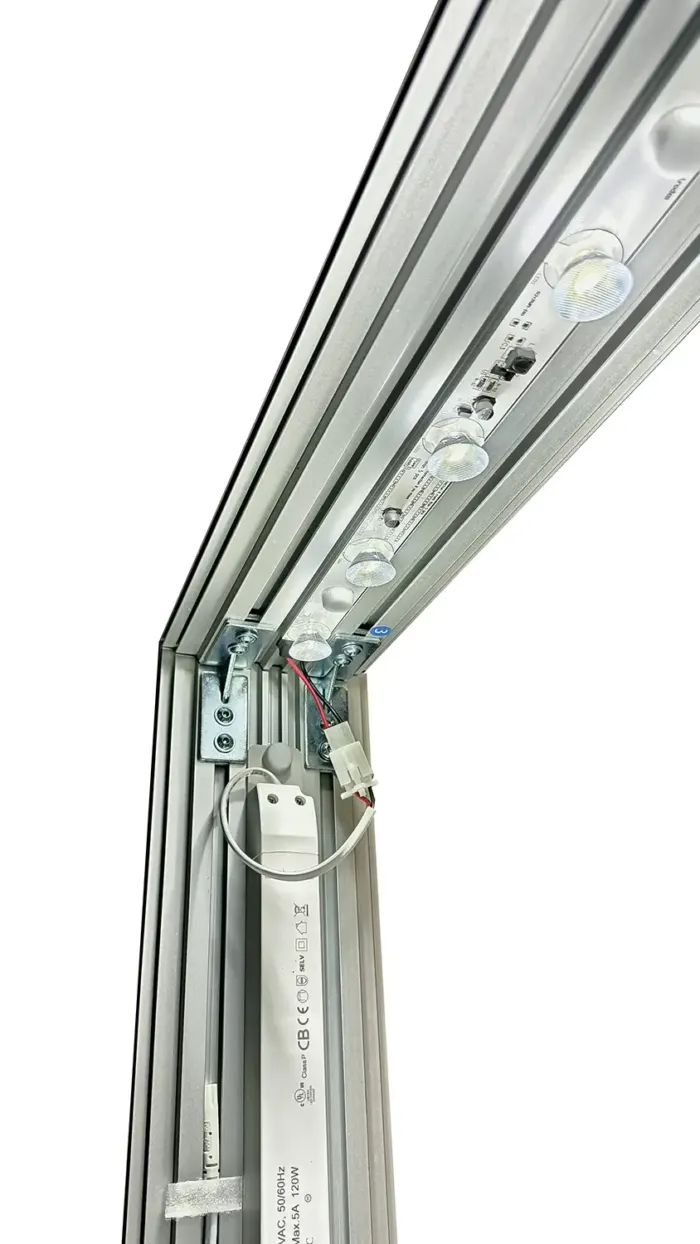 Parete Luminosa autoportante LED 300x200 - immagine 5