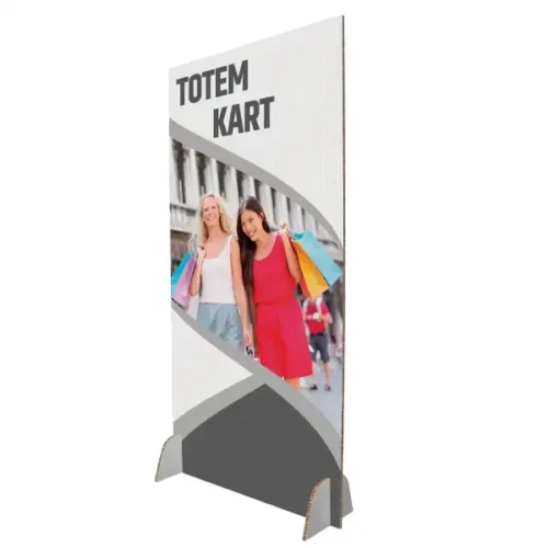 Totem in cartone su Misura