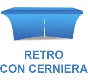 Retro chiuso + cerniera
