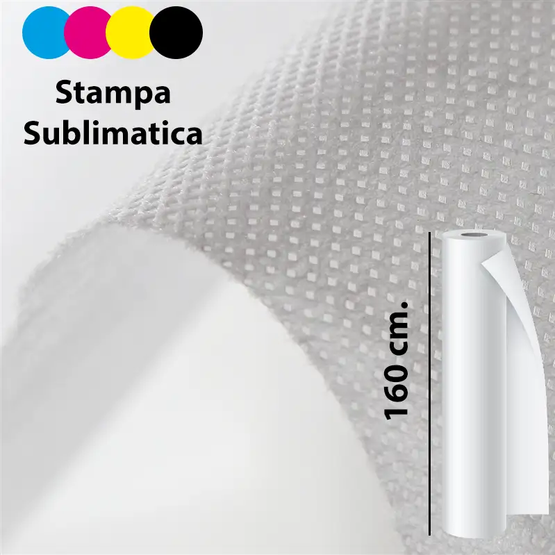 Stampa tessuto TNT - Altezza 160 cm.