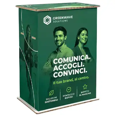 banchetto promozionale in cartone