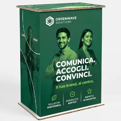 Desk promozionale in cartone